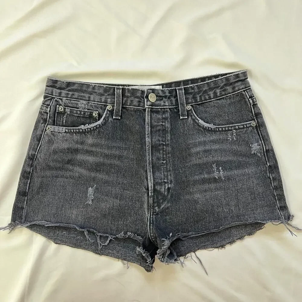 Reformation Women's Black Shorts